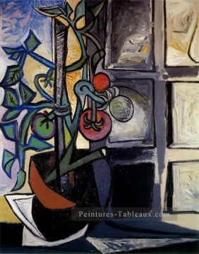 Plant tomates 1944 cubisme Pablo Picasso Peinture à l'huile
